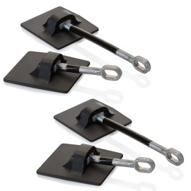 2-Pack Refrigerator Lock (2-Pack, Black Without Padlock)