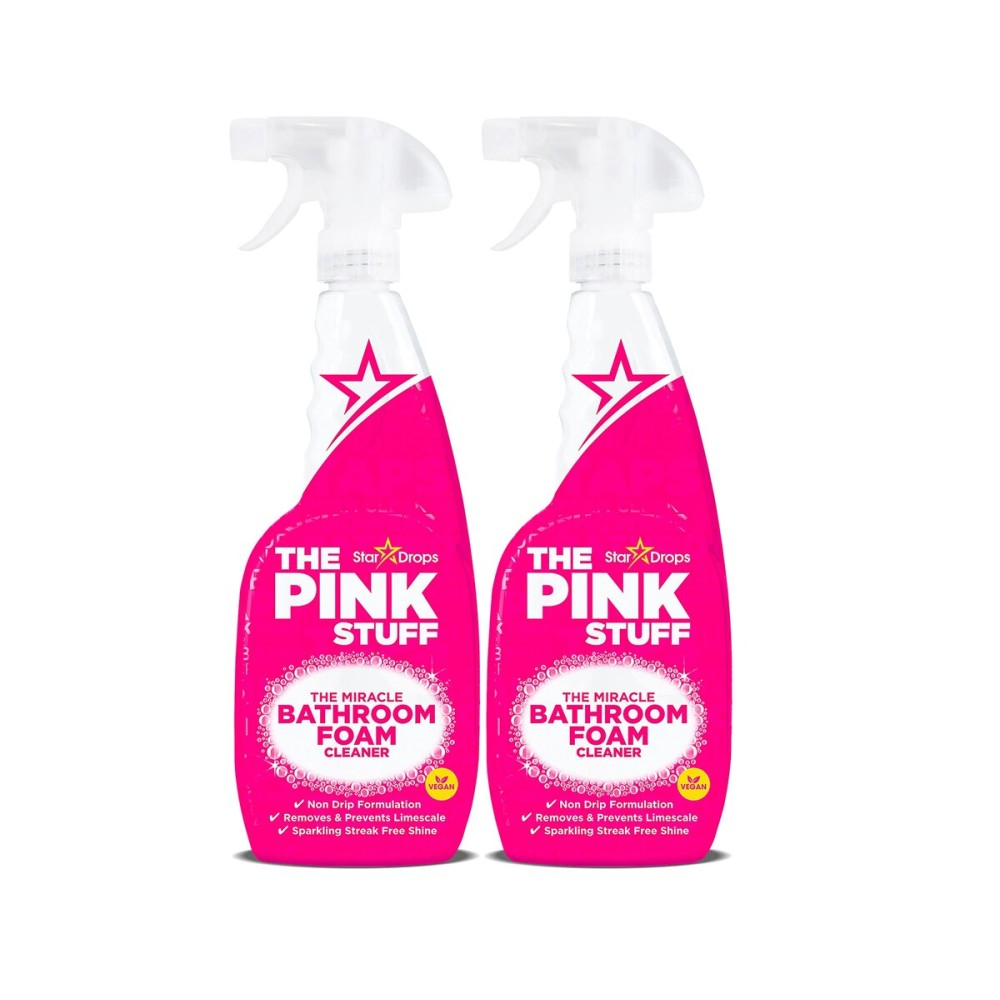Stardrops - The Pink Stuff - The Miracle Bathroom Foam Cleaner 750ml 2-Pack Bundle