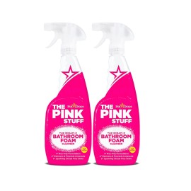 Stardrops - The Pink Stuff - The Miracle Bathroom Foam Cleaner 750ml 2-Pack Bundle
