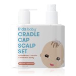 Frida Baby Cradle Cap Treatment, Cradle Cap Shampoo for Babies + Flake Fixer Scalp Spray, Cradle Cap Kit Soothes Baby\'s Scalp, Prevents Dryness and Flakes