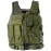 vAv YAKEDA Tactical Vest Outdoor Ultra-Light Breathable Training Airsoft Vest Adjustable for Adults (Green)