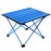 ROCK CLOUD Portable Camping Table Ultralight Aluminum Folding Beach Table Camp for Camping Hiking Backpacking Outdoor Picnic, Blue