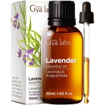 Gya Labs Lavender Essential Oil - 1.02 Fl Oz - 100% Pure Lavender Oil for Hair, Skin, Teeth and Gums, Diffuser, Aromatherapy & DIY Candle Making Scent