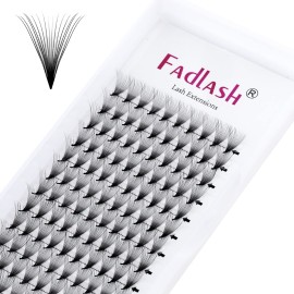 Eyelash Extensions Premade Fans Eyelash Extensions C CC D DD Curl Pointy Tip Pre Fan Eyelashes Premade Lash Extension Fans Volume Lash Extensions Pre Made Volume Lashes (16D-0.07C, 12mm)