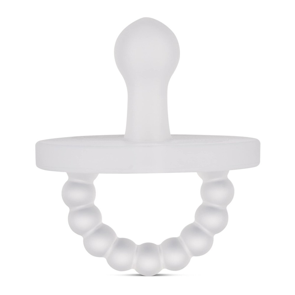 Ryan & Rose Cutie PAT Pacifier Teether (Bulb, Clear)