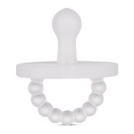 Ryan & Rose Cutie PAT Pacifier Teether (Bulb, Clear)