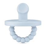 Ryan & Rose Cutie PAT Pacifier Teether (Slant, Blue)
