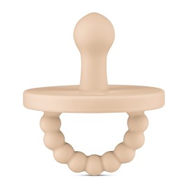 Ryan & Rose Cutie PAT Pacifier Teether (Bulb, Tan)