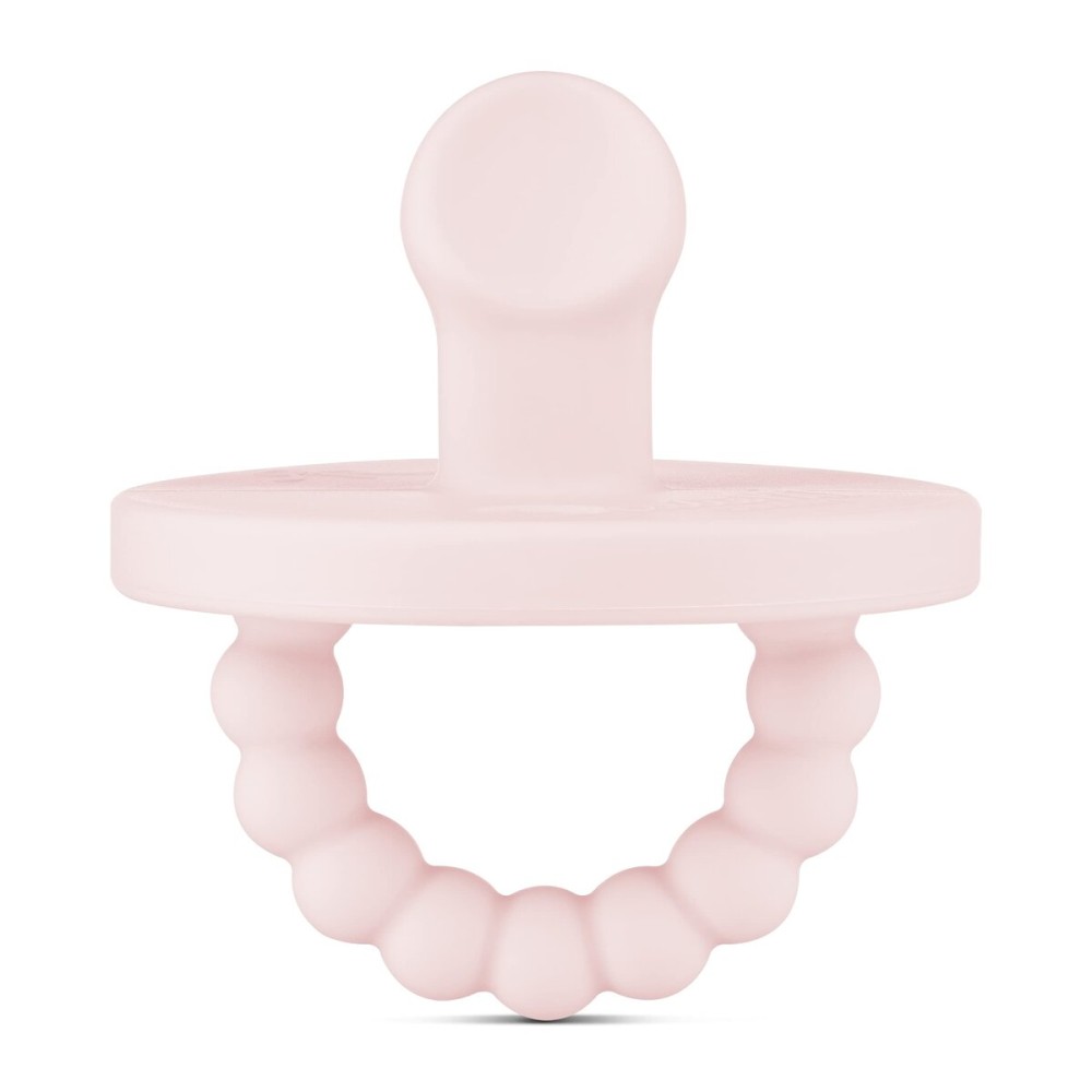 Ryan & Rose Cutie PAT Pacifier Teether (Slant, Pink)