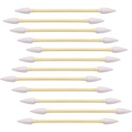 2400pcs Precision Tip Cotton Swabs for Makeup, Bamboo Sticks and Double Pointed