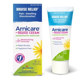 Boiron Arnicare Bruise Cream for Pain Relief from Bruising and Swelling or Discoloration from Injury - 1.4 oz