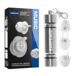 EARPEACE Music PRO - Concert Ear Plugs - Earplugs for Noise Reduction up to 20dB - High Fidelity Ear Plugs for Concerts, Musicians and Live Events - Reusable Earplugs - Includes Filter Set and Case
