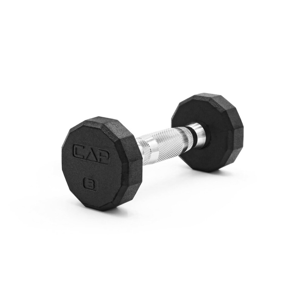 CAP 12-Sided Coated Dumbbell, 3 LB