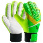 Sportout Kids Goalkeeper Gloves, Soccer Goalie Gloves with Double Wrist Protection and Non-Slip Wear Resistant Latex Material to Prevent Injuries