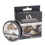 Maxcatch Braided Fly Line Backing for Fly Fishing 20/30lb(White, Yellow, Orange, Black&White, Black&Yellow, Blue, Pink, Green, Purple) (Black, 20lb,100yards)