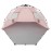 Oileus X-Large 4 Person Beach Tent Sun Shelter - Portable Sun Shade Instant Tent for Beach with Carrying Bag, Stakes, 6 Sand Pockets, Anti UV for Fishing Hiking Camping, Waterproof Windproof, Pink