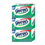 Sal de Uvas Picot, Effervescent Powder Solution, Antacid, 0.17 Oz, 3-Pack of 8 Packets, 3 Boxes.