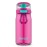 ZULU Kids Flex 16oz Tritan Plastic Water Bottle with Silicone Spout, Leak-Proof Locking Flip Lid and Soft Touch Carry Loop for School Backpack, Lunchbox, and Outdoor Sports, Pink