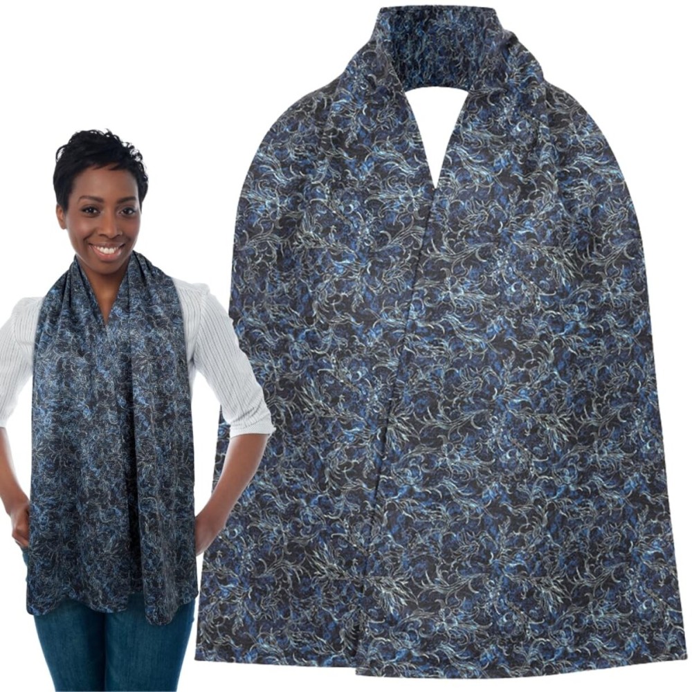 Adult Bib Scarf - Dignified Alternative to Bibs | Washable and Reusable Clothing Protectors | Adult Bibs for Eating
