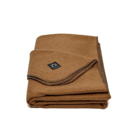 Arcturus Military Wool Blanket - Warm, Thick, Washable - Great for Outdoors, Camping, Stadium Blanket, Picnics, Travel - Car & Bushcraft Survival Kits, Large 64 x 88 4.5 lb