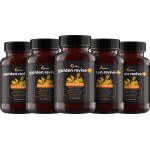 UpWellness Golden Revive + Joint Support Supplement Featuring Turmeric with Black Pepper, Quercetin, and Magnesium- Turmeric Boswellia Supplement - 6 Active Ingredients - 60 Capsules, 5 Pack