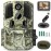 WOSODA 36MP 1920P Trail Camera, Game Camera with Night Vision Motion Activated 0.2s Trigger Time 120 Wide Sensor Deer Cam Waterproof with 2\'\' LCD for Outdoor Wildlife Monitoring