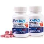 Bionaze Oral Probiotic BLIS K12 & BL-04 for Sinus, Tonsil Stones, Bad Breath, Post Nasal Drip, Throat & Mouth. Improve Upper Respiratory Health with Clinically Proven Oral Probiotics (2 Pack)