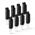 Guard Dog Security Quick Action Pepper Spray Self Defense Keychain, Maximum Strength 1.44 MC, OC Spray, 16-Foot Range, Twist-Lock Safety, Belt Clip for Easy Carry for Women and Men, Made in USA