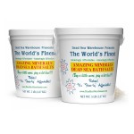 Dead Sea Warehouse - Dead Sea Salts for Soaking - 100% Dead Sea Mineral Bath Salts - Great for Soothing Muscles Aches, Relaxation, Alleviate Skin Issues - Unscented - 5lbs - 2 Pack