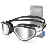 OMID Swim Goggles, P2 Polarized Swimming Goggles for Men Anti-fog Goggles Swimming for Adult Women
