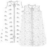 Mama Cheetah Baby Sleep Sack 0.5 TOG, Organic Cotton Baby Wearable Blanket with Two-Way Zipper, Swaddle Transition Baby Sleeping Bag for Newborn Infant Toddler Boy Girl, 24-48 Months