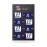 Rico Industries NFL Football New York Giants Peel & Stick Temporary Tattoos - Eye Black - Game Day Approved!
