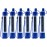 Logest 6 Pack Water Filter Straw - Portable, Compact, Multipurpose Water Purification Device for Outdoor Activities, Emergency Kits, Camping, Travel