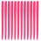 YaFex 12 Pcs Clip in Hair Extensions, 22 Inch Colored Hair Extensions Party Highlights Long Straight Synthetic Hairpieces for Women Kids Girls (Hot Pink)