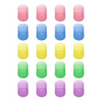 DF DUALFERV Paper Hand Soap Sheets for Traveling, 20 Pack (400 Sheets) Mini Portable Hand Soap Sheets, Scented Disposable Soap Sheet, Colorful Camping Soap Sheets, Travel Soap Sheets for Hand Washing