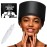 Heated Electric Thermal Steamer Cap for Natural Black Afro Hair - Hot Spa Treatment Hat with Temperature Control for Deep Conditioning at Home - Black