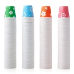 LITOPAK 400 Pack 3 oz Disposable Bathroom Cups, Colorful Small Disposable Paper Cups for Parties, Picnics, Barbecues, Travel and Events