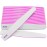 80/80 Grit, 12pcs nail file for Poly Nail Extension Gel Emery Boards, for Acrylic Nails Coarse for False Nails Manicure Pedicure Tools for Home Salon