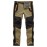 TBMPOY Men\'s Snow Ski Hiking Pants Waterproof Winter Fleece Lined Pants Camping Skiing Ice Fishing Pants with Belt 02 Thick Khaki XL