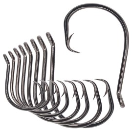 XFISHMAN Circle-Hooks-Fishing-Equipment-Octopus-Hooks-Saltwater-50 Pack 1 -12/0