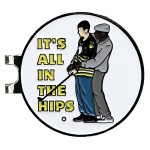 Balanced Co. Funny Golf Hat Clip with Enamel Magnetic Ball Marker (All in The HIPS)