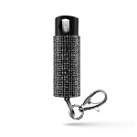 Guard Dog Security Bling it On Pepper Spray Keychain with Safety Twist Top Mini and Easy Carry Lightweight and Fashionable Maximum Police Strength OC Spray 16 Feet Range 0.5 fl oz
