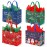 YANGTE 12 Pack 13 Large Christmas Gift Bags with Tissue Paper, Reusable Non-Woven Christmas Bag with Handles for Presents Wrapping, Shopping Xmas Party Supplies