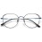 SOJOS Cat Eye Blue Light Blocking Glasses for Woman Hipster Metal Frame Womens Eyeglasses She Young SJ5027, Black&Blue Frame/Anti-Blue Light Lens