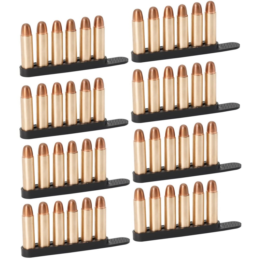 Aolamegs Quick Strips,Speed Loader 6 Rounds for .38/.357 (8 Pack)