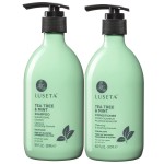 Luseta Tea Tree Mint Shampoo and Conditioner for Hair with Lavender, Tea Tree and Peppermint Oil Clarifying Shampoo and Conditioner, Sooth the scalp Fight Dandruff and Itchy for Women and Men