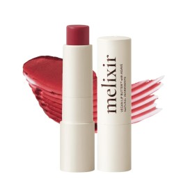 Melixir Vegan Lip Butter (12 Colors), Hydrating Tinted Lip Balm Stick, Bee-Free, Petrolatum-Free, Plant-Based, Moisturizes Dry & Chapped Lips With Shea Butter, Sheer, Natural Finish - 10 Flutter