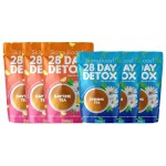 SkinnyBoost 28 Day Detox Tea Kit - Natural Cleansing & Bloating Support - 3 Pack - 28 Daytime Tea Bags & 14 Evening Tea Bags - Green Tea & Herbal Blend - Non-GMO, Vegan, Keto-Friendly, Sugar-Free