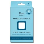 Rael Pimple Patches, Miracle XL Spot Control Cover - Hydrocolloid Acne Pimple Patch for Face, Zits & Blemish, Back and Body, Korean Skin Care (8 Count)