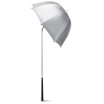G4Free Golf Bag Umbrella for Club Protection Flex Silver Umbrella (Silver)